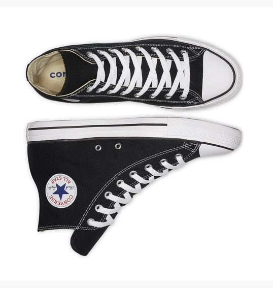 Кеди унісекс Converse ALL STAR HI BLACK Black M9160C фото 14 — інтернет-магазин Tapok