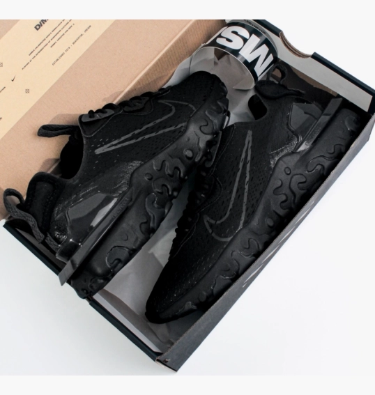 Кросівки чоловічі Nike React Vision Black CD4373-004 фото 20 — інтернет-магазин Tapok