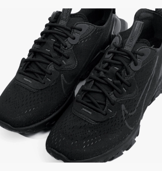 Кросівки чоловічі Nike React Vision Black CD4373-004 фото 22 — інтернет-магазин Tapok