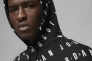 Худи Air Jordan Essentials Allover Heritage Print Fleece Pullover Hoodie Black Dv7640-010 Фото 4