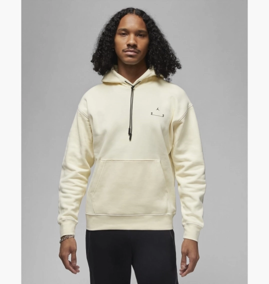 Худі чоловіче Nike M J Ess Gfx Flc Winter Beige Dv7677-113 фото 7 — інтернет-магазин Tapok