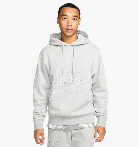 Худі чоловіче Nike Sweatshirt Hooded Club+ Grey Dx0541-063 фото 7 — інтернет-магазин Tapok