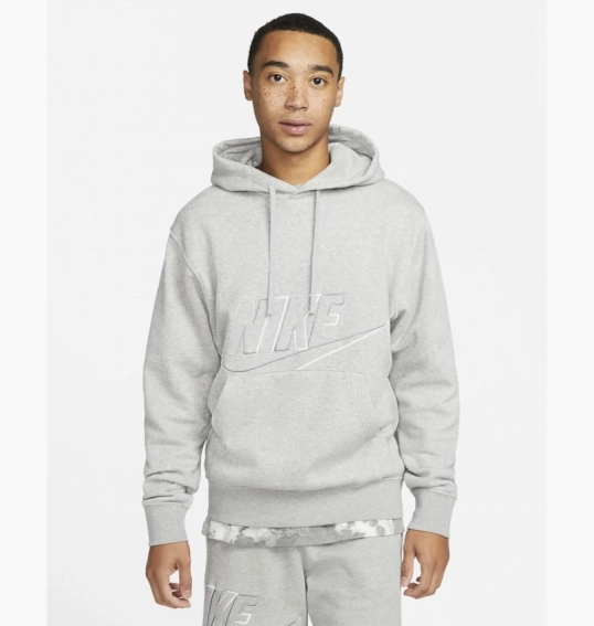 Худі чоловіче Nike Sweatshirt Hooded Club+ Grey Dx0541-063 фото 13 — інтернет-магазин Tapok