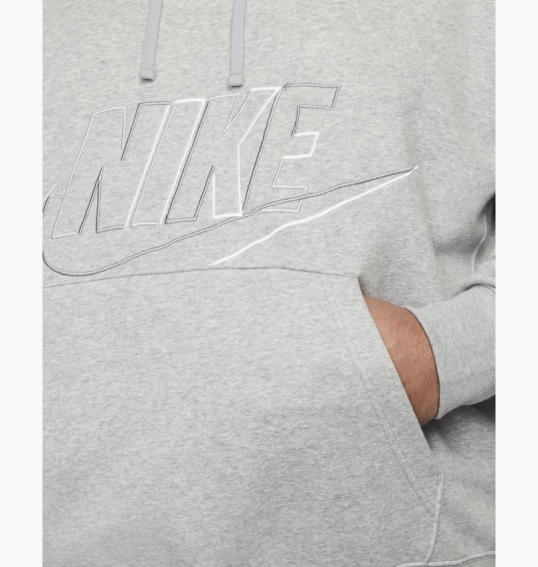 Худі чоловіче Nike Sweatshirt Hooded Club+ Grey Dx0541-063 фото 14 — інтернет-магазин Tapok