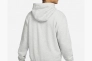 Худі чоловіче Nike Sweatshirt Hooded Club+ Grey Dx0541-063 Фото 15