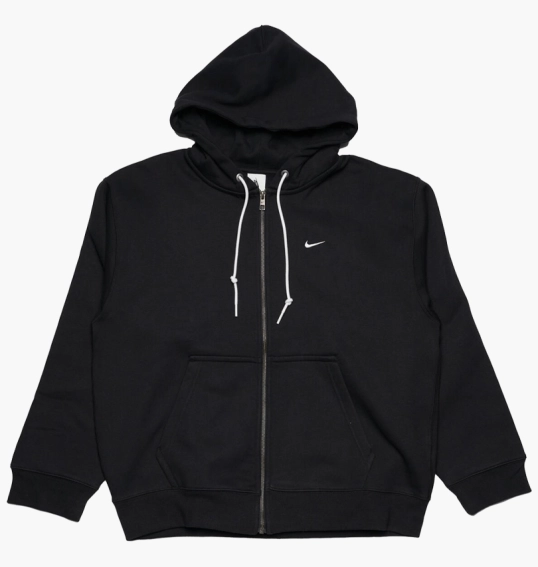 Толстовка Nike Solo Swoosh Fullzip Hoodie Black DR0403-010 фото 12 — інтернет-магазин Tapok