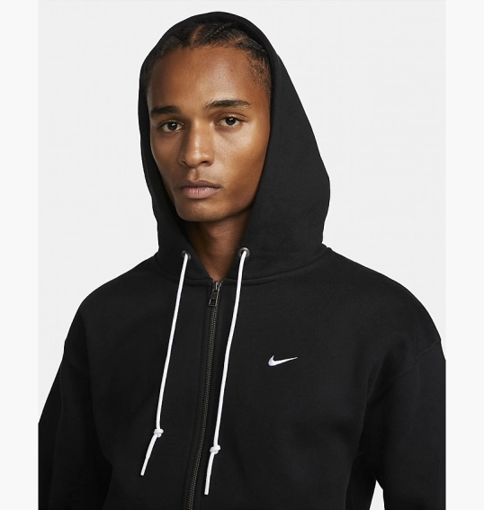 Толстовка Nike Solo Swoosh Fullzip Hoodie Black DR0403-010 фото 17 — интернет-магазин Tapok