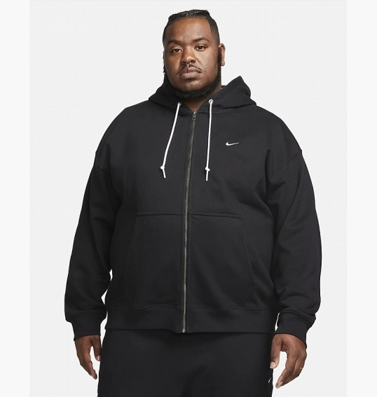 Толстовка Nike Solo Swoosh Fullzip Hoodie Black DR0403-010 фото 19 — інтернет-магазин Tapok