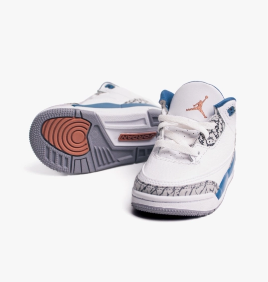 Кроссовки Air Jordan Air 3 Retro Infant White DM0968-148 фото 18 — интернет-магазин Tapok