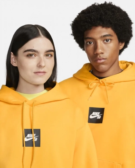 Худі унісекс Nike Sb Yellow DV8839-739 фото 4 — інтернет-магазин Tapok