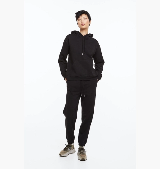 Худые H&amp;M Hoodie Black 456163060 фото 9 — интернет-магазин Tapok