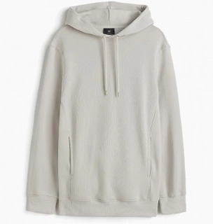 Худые H&amp;M Relaxed Fit Hoodie Grey 815092033
