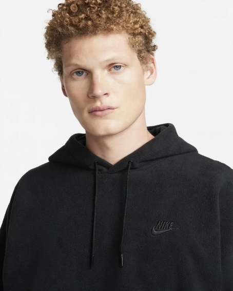 Худі Nike Club Fleece Polar Fleece Pullover Hoodie Black FB8388-010 фото 5 — інтернет-магазин Tapok