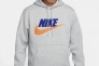 Худые Nike Club Fleece Pullover Hoodie Grey FN3104-063 Фото 2