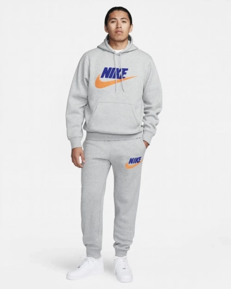 Худі Nike Club Fleece Pullover Hoodie Grey FN3104-063 фото 7 — інтернет-магазин Tapok