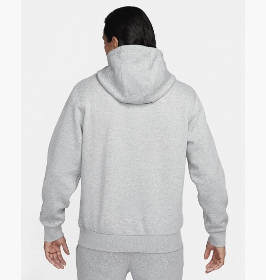 Худые Nike Club Fleece Pullover Hoodie Grey FN3104-063 фото 10 — интернет-магазин Tapok