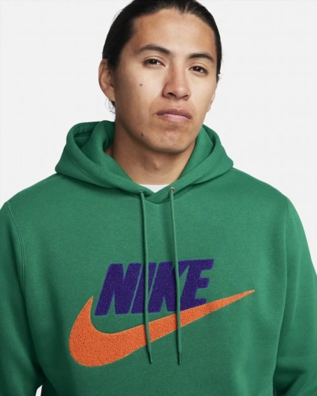 Худі Nike Club Fleece Pullover Hoodie Green FN3104-365 фото 4 — інтернет-магазин Tapok