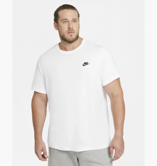 Футболка чоловіча Nike M Nsw Club Tee White AR4997-101 фото 8 — інтернет-магазин Tapok