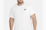 Футболка чоловіча Nike M Nsw Club Tee White AR4997-101 Фото 8