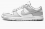 Кроссовки Nike Dunk Low Grey Fog Grey/White Dd1391-103 Фото 1