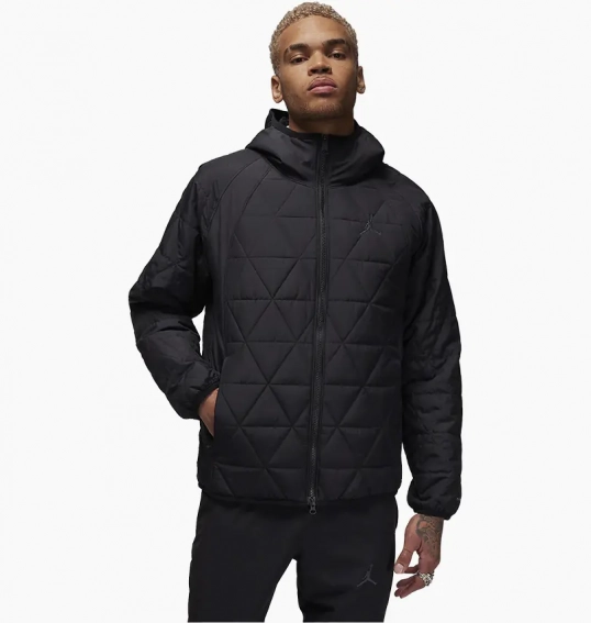 Куртка Air Jordan Therma-Fit Sport Mid-Weight Jacket Black FD2637-010 фото 1 — інтернет-магазин Tapok