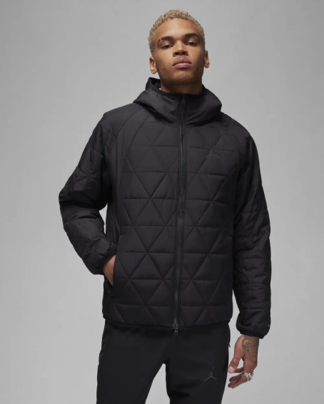 Куртка Air Jordan Therma-Fit Sport Mid-Weight Jacket Black FD2637-010 фото 2 — інтернет-магазин Tapok