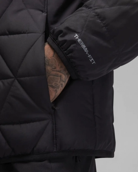 Куртка Air Jordan Therma-Fit Sport Mid-Weight Jacket Black FD2637-010 фото 7 — інтернет-магазин Tapok
