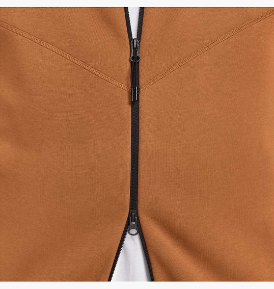 Толстовка чоловіча Nike Tech Fleece Brown FB7921-281 фото 14 — інтернет-магазин Tapok