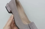 Туфлі жіночі велюрові кольору візон Фото 10