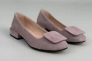 Туфлі жіночі велюрові кольору візон Фото 7