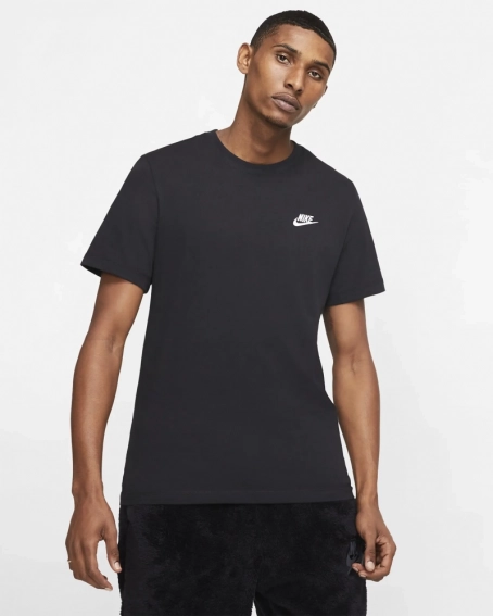 Футболка Nike M Nsw Club Tee As Black AR4997-013 фото 2 — интернет-магазин Tapok