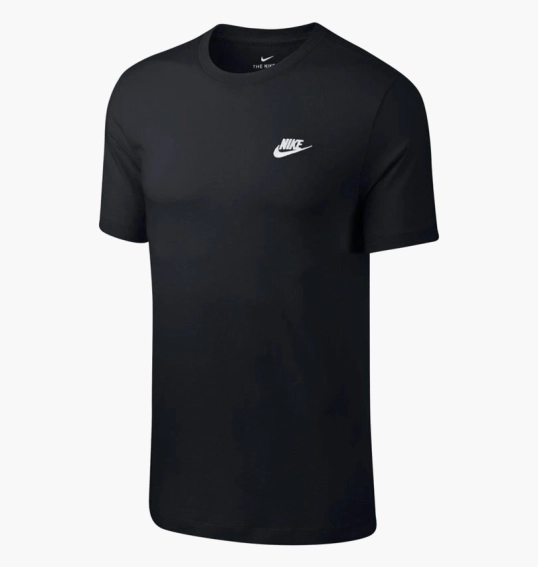 Футболка Nike M Nsw Club Tee As Black AR4997-013 фото 6 — интернет-магазин Tapok