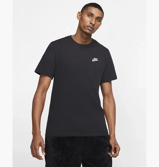 Футболка Nike M Nsw Club Tee As Black AR4997-013 фото 7 — интернет-магазин Tapok