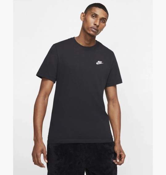 Футболка Nike M Nsw Club Tee As Black AR4997-013 фото 11 — интернет-магазин Tapok