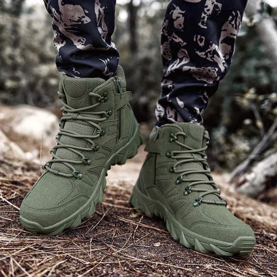 Ботинки тактические Lesko GZ702  Green фото 6 — интернет-магазин Tapok