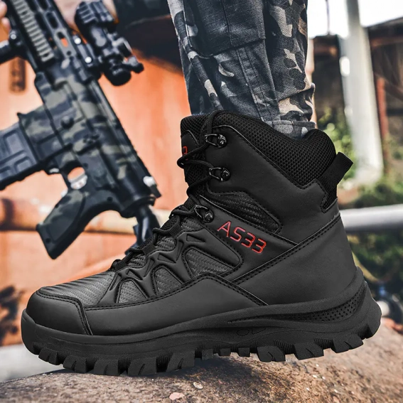 Ботинки тактические Lesko GZ706  Black фото 8 — интернет-магазин Tapok