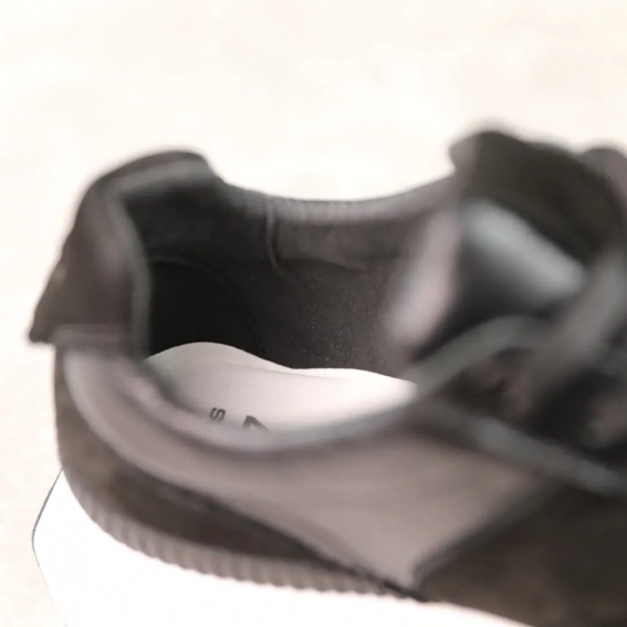 Кросівки жіночі шкіряні 588091 Чорні фото 6 — інтернет-магазин Tapok