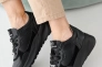 Женские кроссовки кожаные весенне-осенние черные Emirro 280 Фото 4