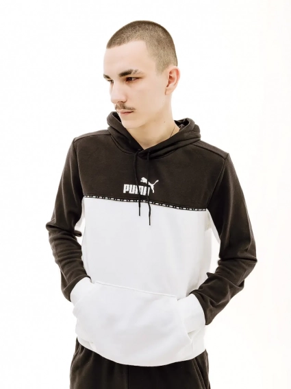 Свитер Puma ESS BLOCK x TAPE Hoodie 67517301 фото 1 — интернет-магазин Tapok