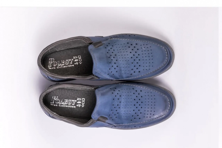 Туфлі Polbut 243 Синій фото 4 — інтернет-магазин Tapok