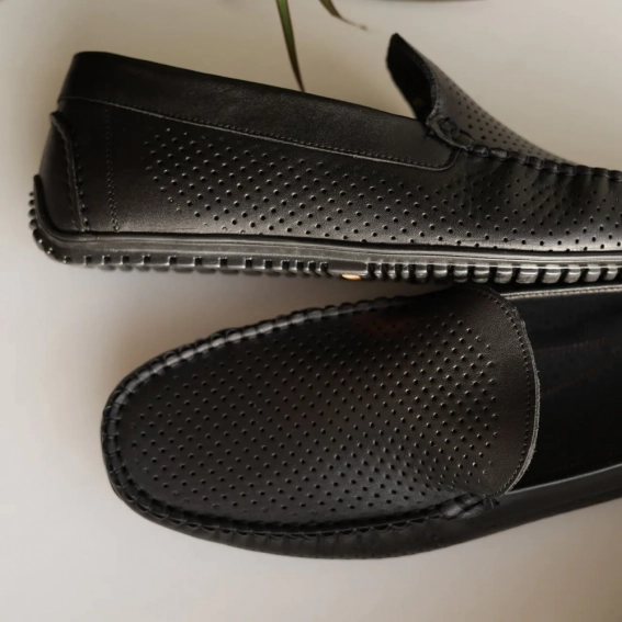 Мокасины Prime Shoes L6 Черный фото 7 — интернет-магазин Tapok