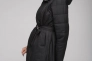 Куртка женская двухсторонняя Button 110-656 Черно-коричневый Фото 2