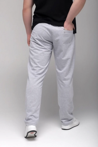 Спортивные брюки мужские CLUB ju CJU1041 Светло-серый фото 4 — интернет-магазин Tapok