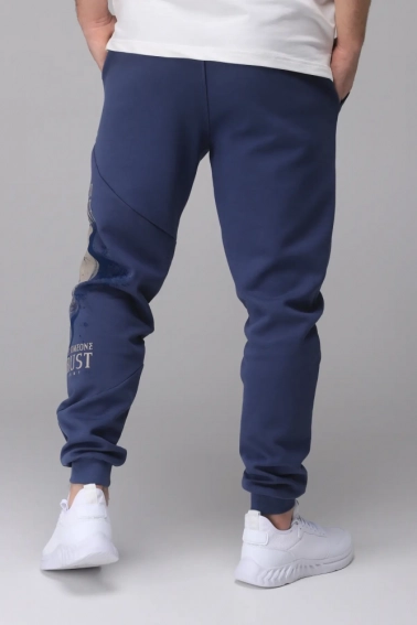 Спортивные штаны мужские Tommy life 84884 Синий фото 4 — интернет-магазин Tapok