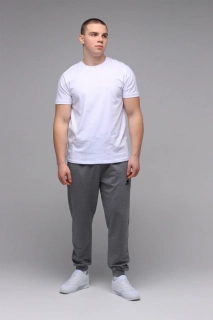 Спортивные штаны мужские прямые Tommy life 84679-B Серый