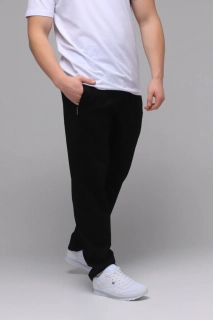Спортивные штаны мужские прямые Tommy life 84634-B Черный