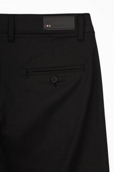 Брюки прямые однотонные мужские Redpolo 2306 Черный фото 4 — интернет-магазин Tapok