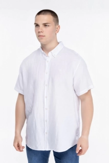 Рубашка однотонная мужская Stendo 14215 Белый