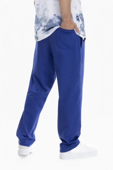 Спортивные брюки прямые мужские Breezy 23203008 Синий фото 4 — интернет-магазин Tapok
