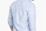 Рубашка с узором мужская FIGO 18412 Голубой Фото 2